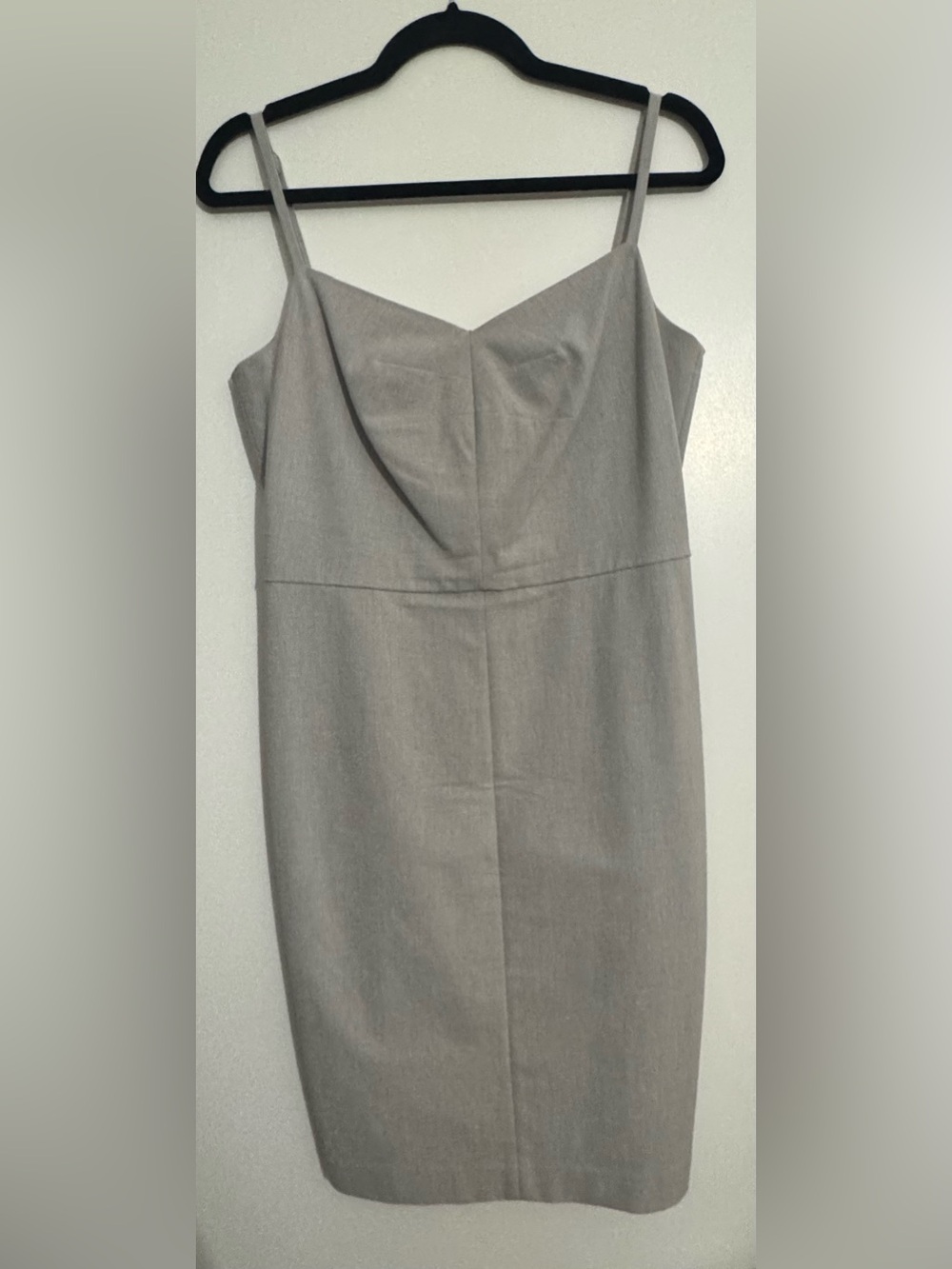 NWT Banana Republic Grey Sheath Dress Size 10 Career Workwear Classic Dress